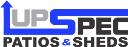 Upspec Patios & Sheds logo